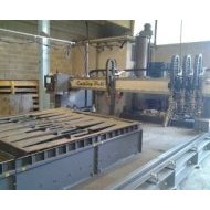 Table d'oxycoupage (marque Electroquipement), largeur de coupe 3 mètres, Groupe CMA