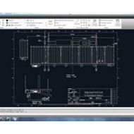 Schéma, plan d'un transbordeur /chariot de transport - Client Siniat